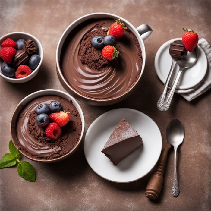 Accompagnements idéaux pour une mousse au chocolat