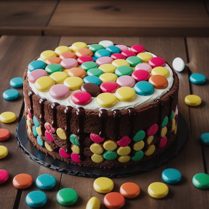 Gâteaux à Décorer avec des Smarties