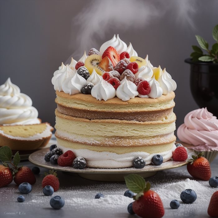 Gâteaux Délicieux à Associer avec Meringue